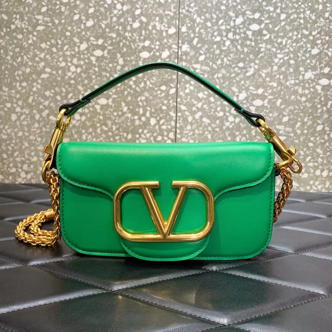 Cheap VALENTINO LOCÒ SMALL SHOULDER BAG IN CALFSKIN 0125