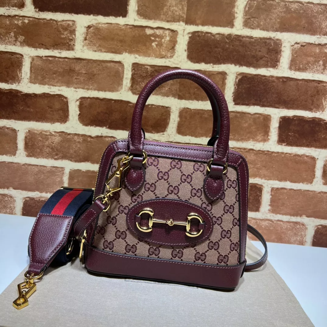 Cheap GUCCI Horsebit 1955 GG mini bag 0118