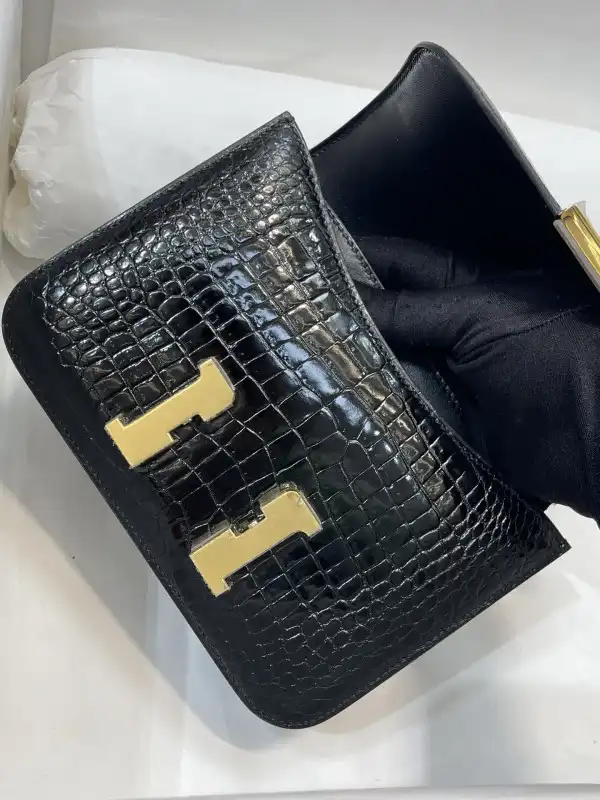 Repladies Cheap HERMES CONSTANCE 19 ALL HANDMADE 0122