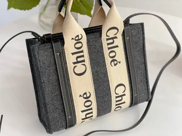 Cheap CHLOÉ small woody tote bag 0129