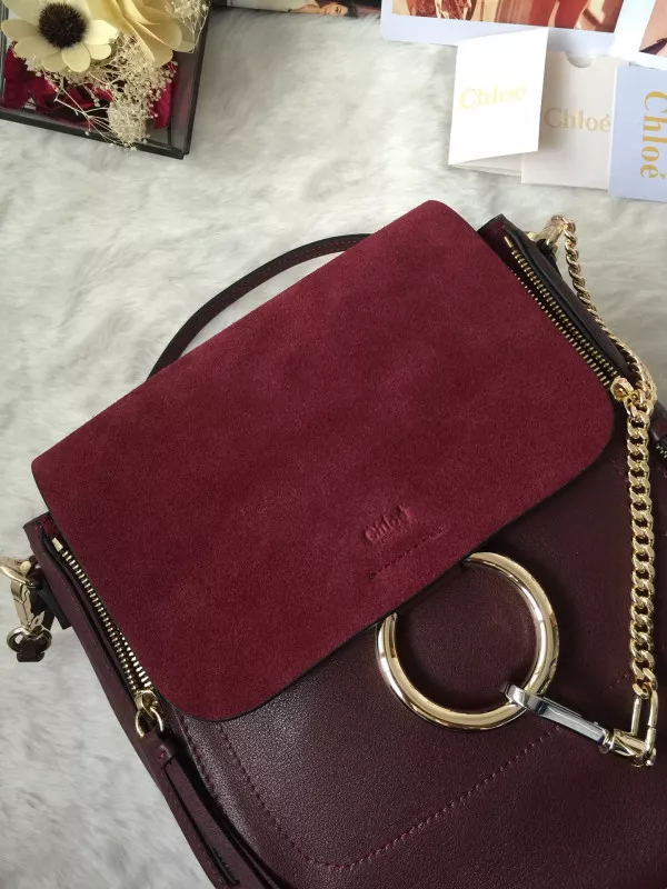 Repladies Cheap CHLOÉ FAYE BACKPACK 0114