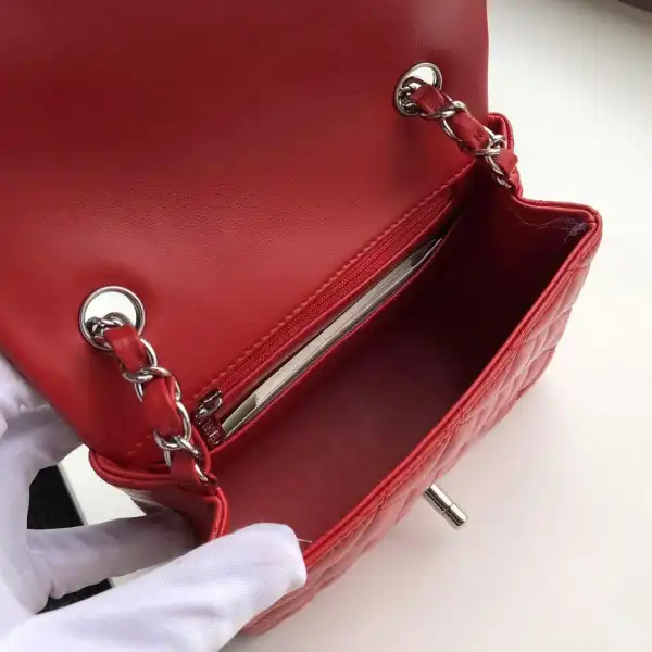 Rep ladies Cheap CL FLAP BAG 17CM 0124