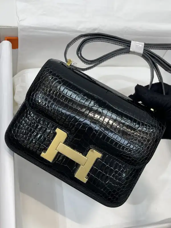 Repladies Cheap HERMES CONSTANCE 19 ALL HANDMADE 0122