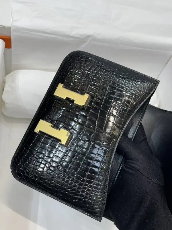 Repladies Cheap HERMES CONSTANCE 19 ALL HANDMADE 0122