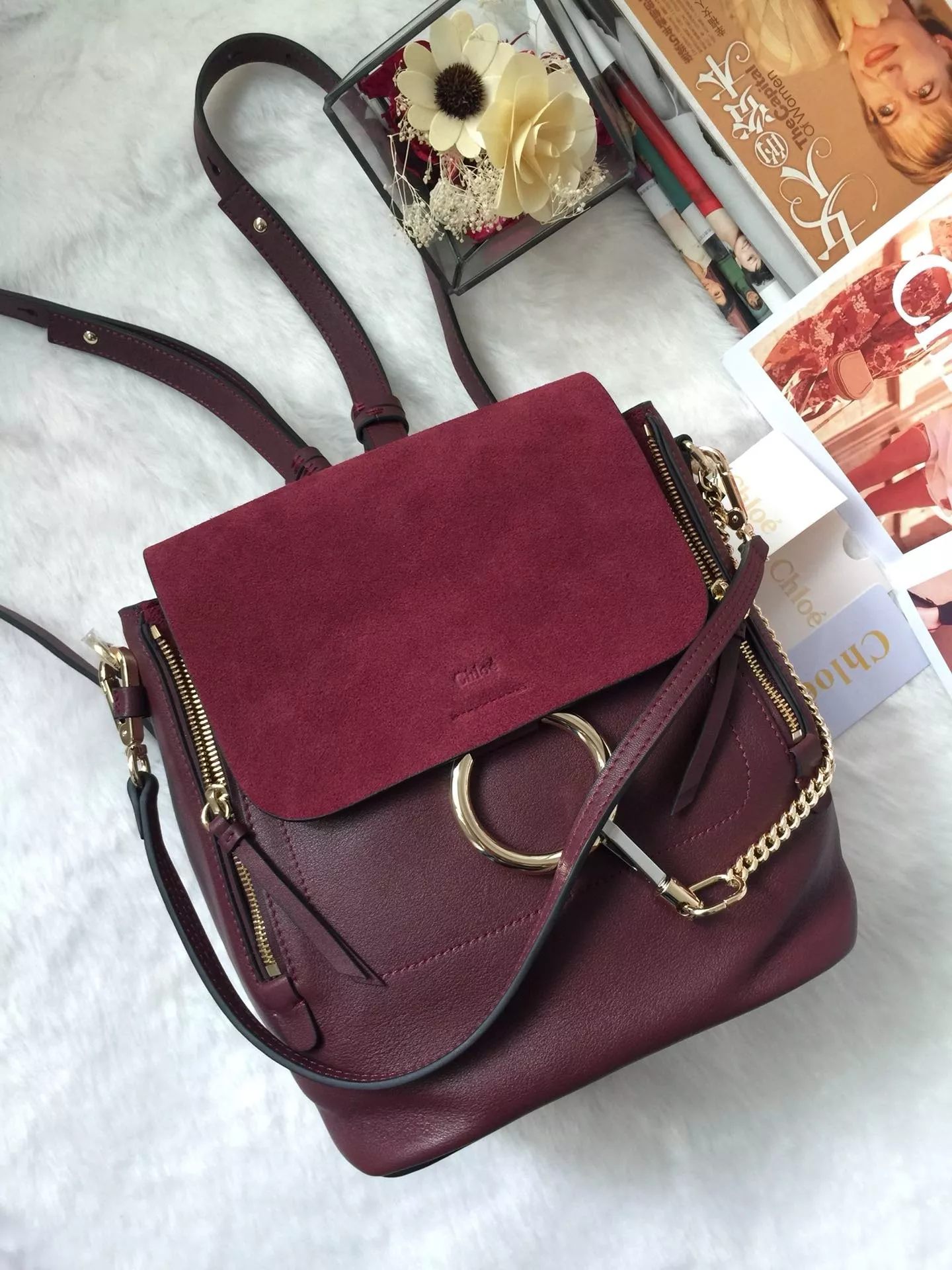 Repladies Cheap CHLOÉ FAYE BACKPACK 0114