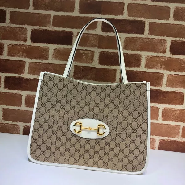 Cheap GUCCI 1955 Horsebit tote bag 0118