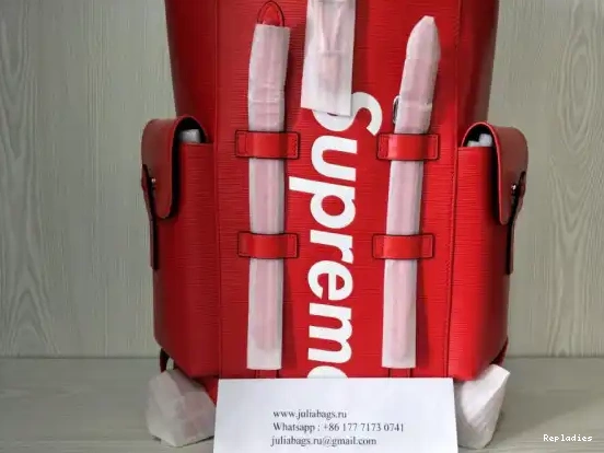 Cheap Louis Vuitton Supreme backpack 0219