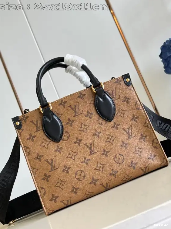 Cheap PM-25*19*11.5cm LOUIS VUITTON ONTHEGO 0217