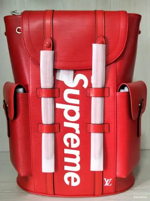 Cheap Louis Vuitton Supreme backpack 0219