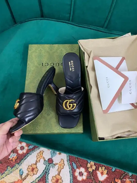 Cheap GUCCI G Double sandal slide 0209