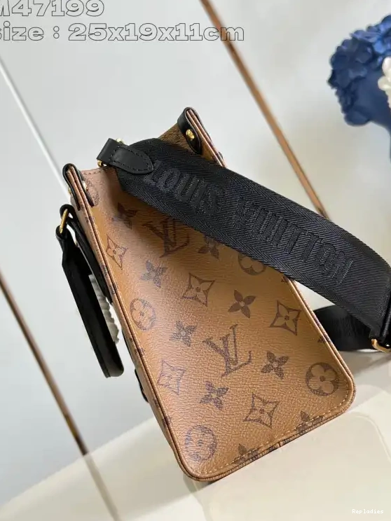 Cheap PM-25*19*11.5cm LOUIS VUITTON ONTHEGO 0217