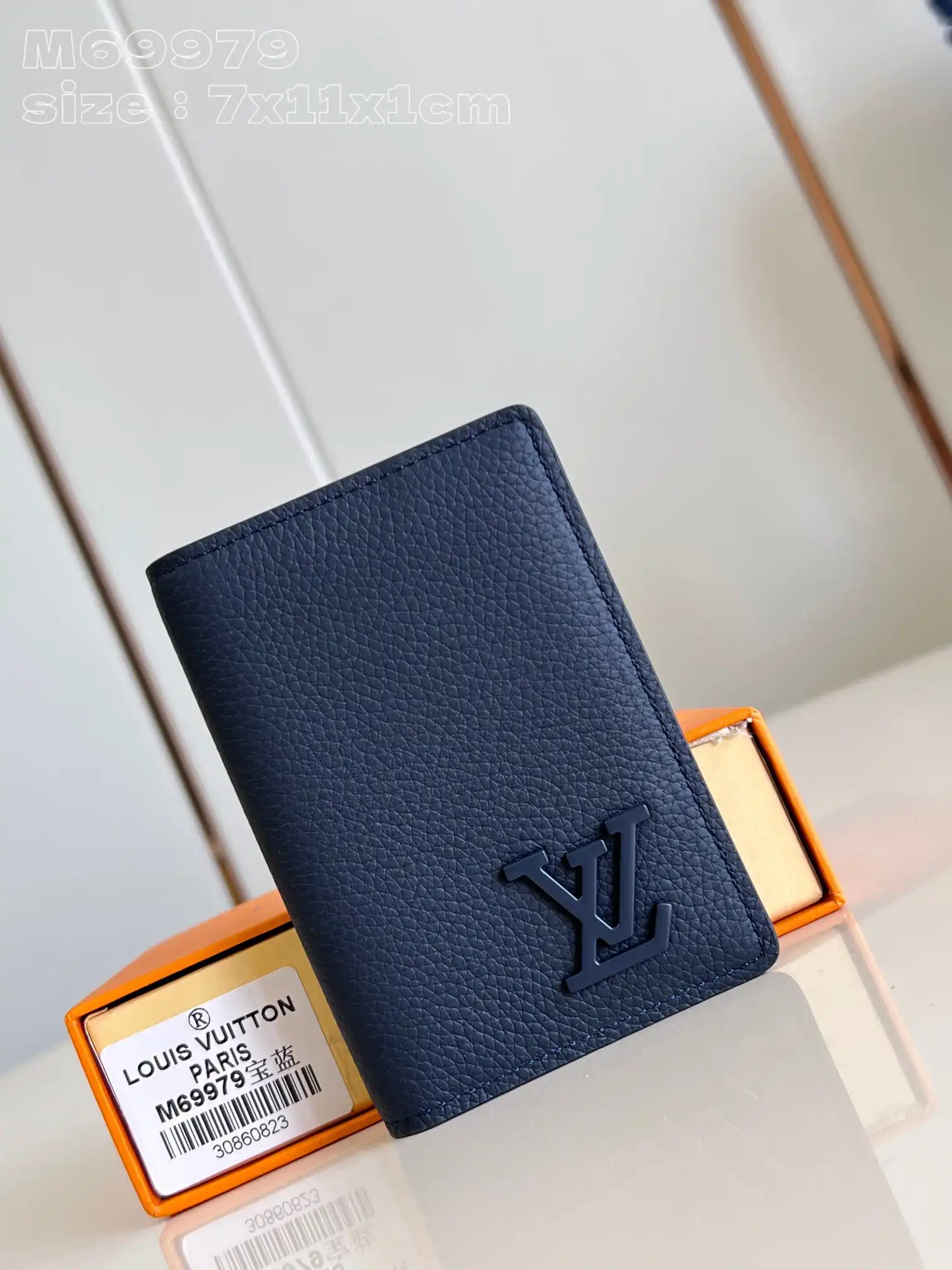 Cheap LOUIS VUITTON Pocket Organizer-7.5*11.1*1 cm 0206